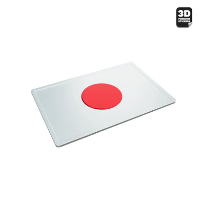 Japan Flag Stickmadly