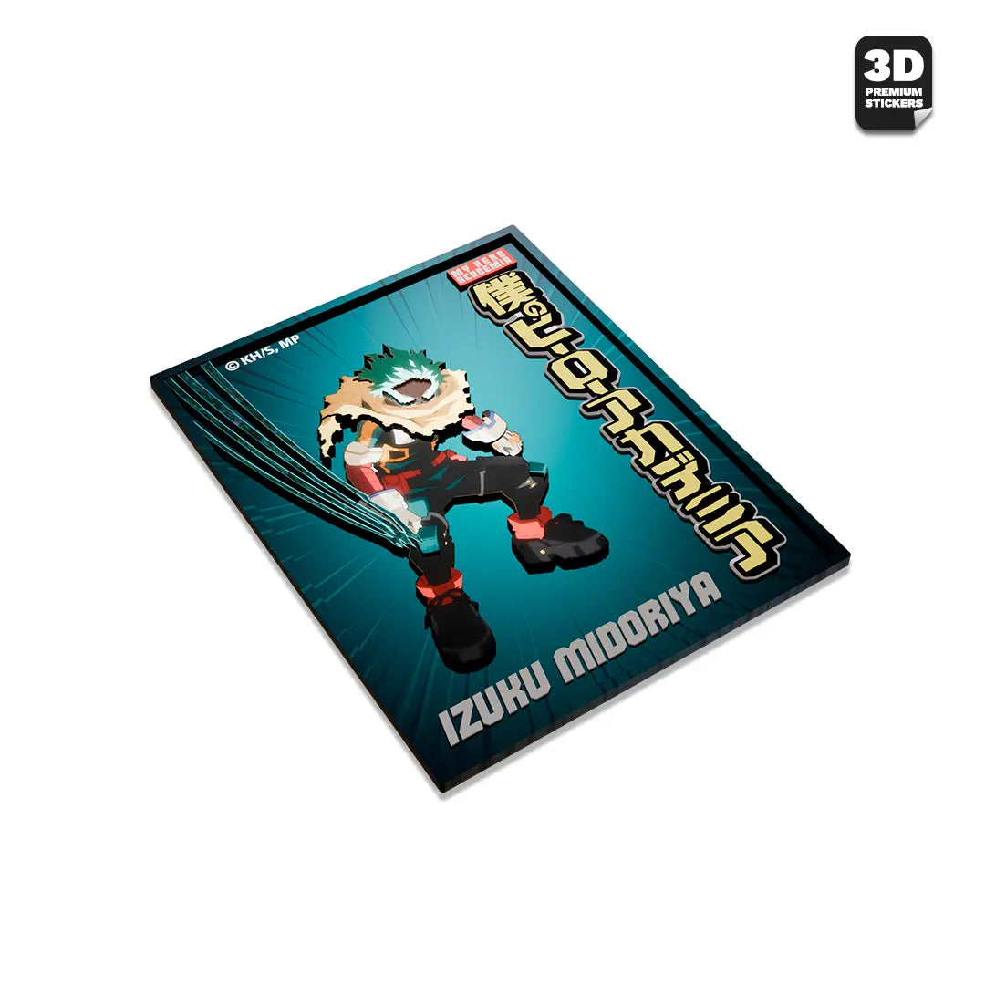 IZUKU MIDORIYA miniposter Stickmadly