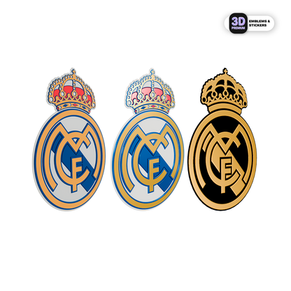 Crest Emblem Pack Real Madrid