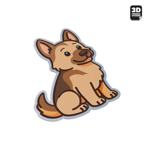LOYAL FLUFF Stickmadly