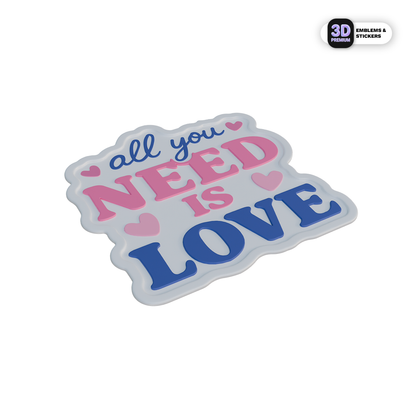 ALL YOU NEED IS LOVE Stickmadly