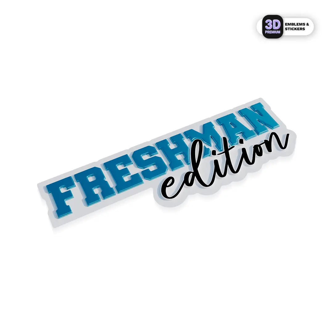 FRESHMAN EDITION BLUE Stickmadly