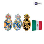Real Madrid Crest Collection & Mexico Flag Real Madrid