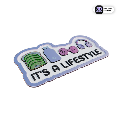 ITS A LIFESTYLE Stickmadly
