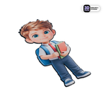 Elementary School Boy Stickmadly