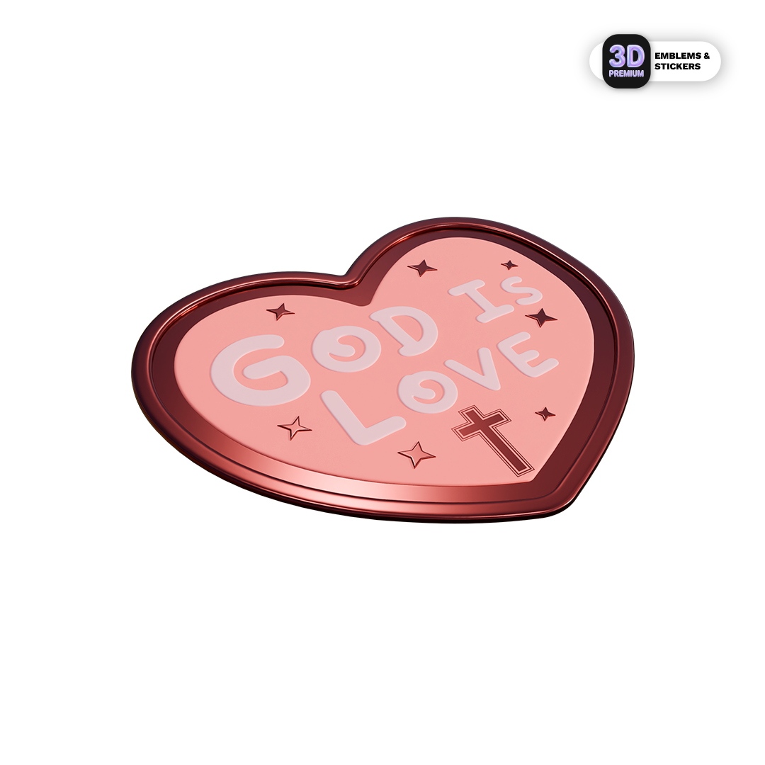 GOD IS LOVE Stickmadly