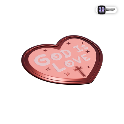 GOD IS LOVE Stickmadly