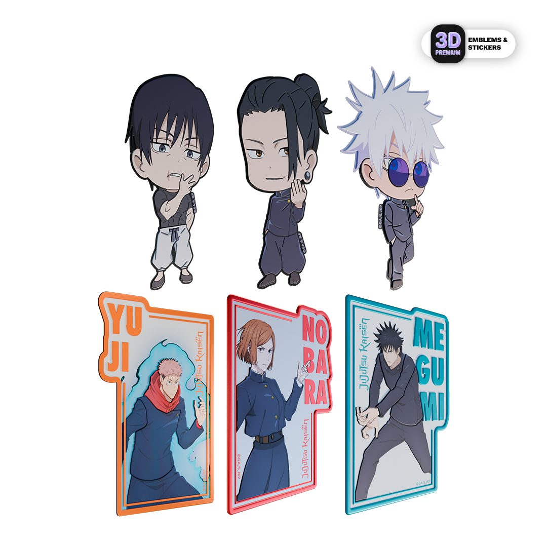 Jujutsu Kaisen Collector Emblems Pack Jujutsu Kaisen