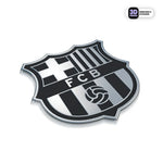 F.C. BARCELONA Black & Silver Stickmadly