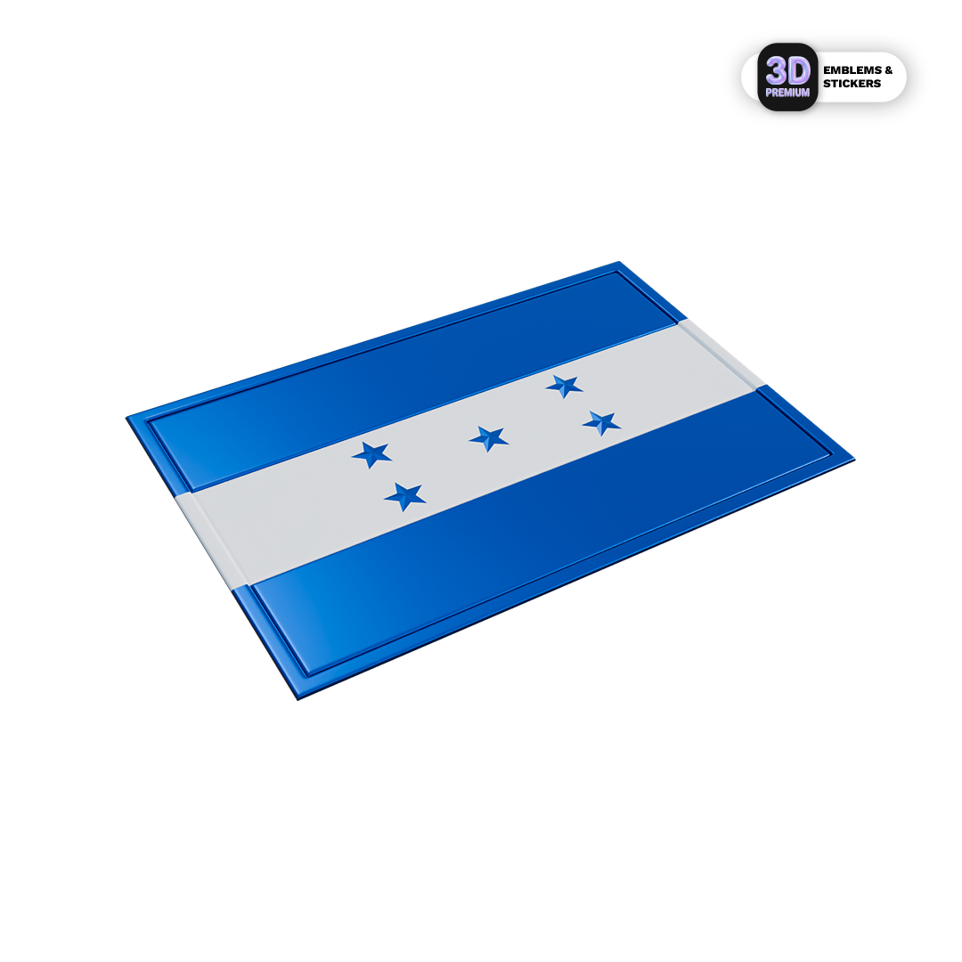 HONDURAS FLAG Stickmadly