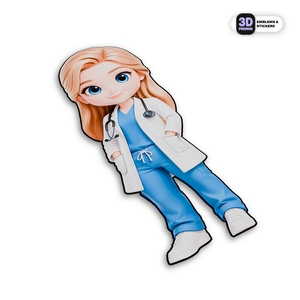 FEMALE DOCTOR Stickmadly