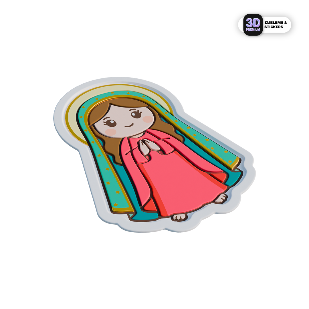 VIRGIN OF GUADALUPE Stickmadly