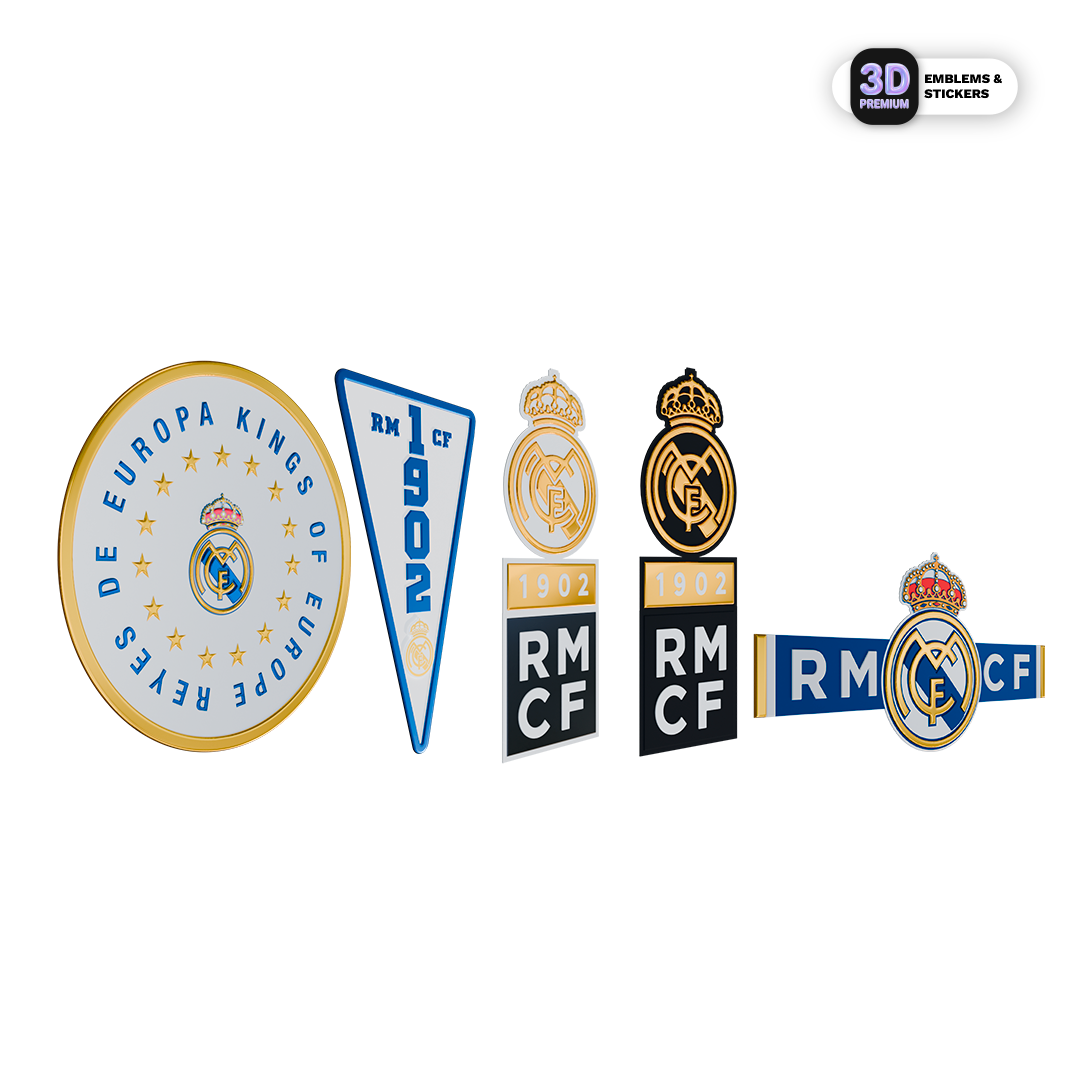 History Emblem Pack Real Madrid