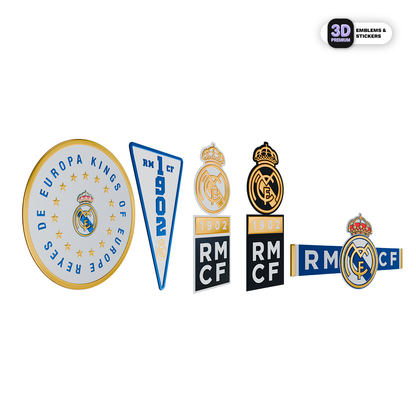 History Emblem Pack Real Madrid