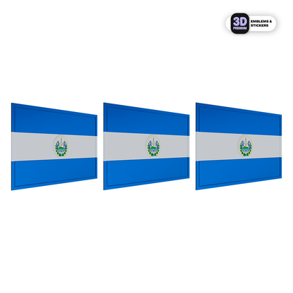 EL SALVADOR EMBLEM PACK Stickmadly