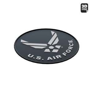 U.S. AIRFORCE BLACK CIRCLE