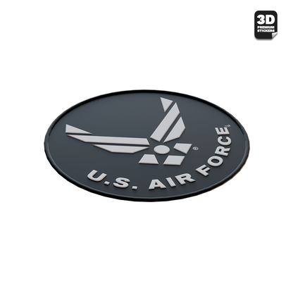 U.S. AIRFORCE BLACK CIRCLE