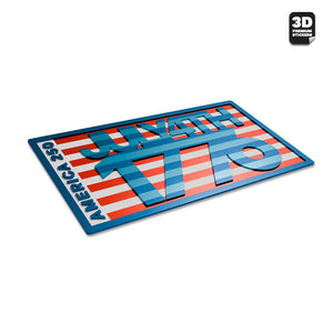 GRAPHIC PATRIOTIC POP 6F Stickmadly
