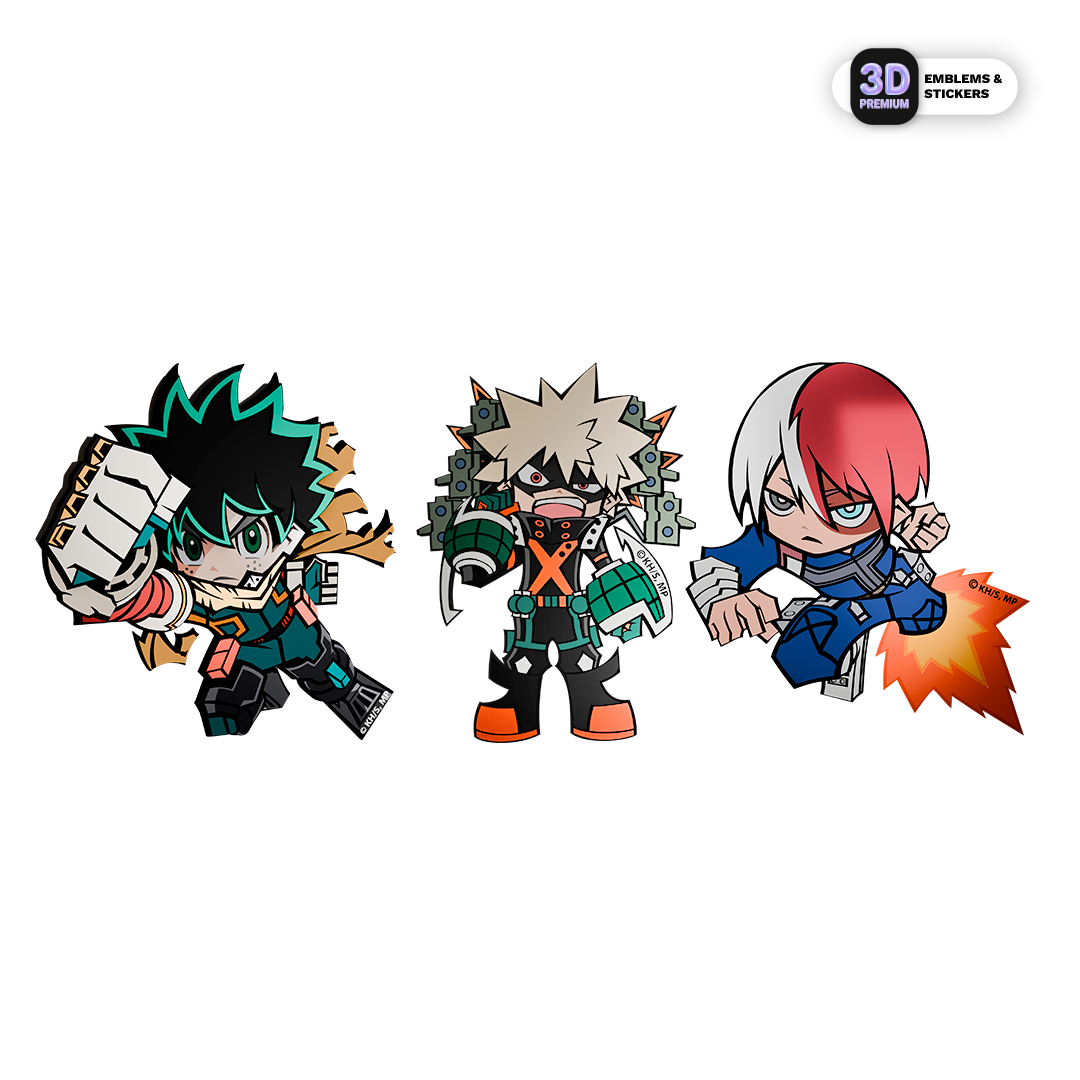 Pack Big Three Heroes My Hero Academia