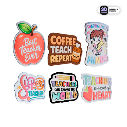 Super teachers Pack Stickmadly