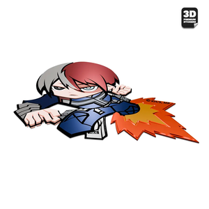 Shoto Todoroki (Season 7) Stickmadly