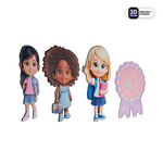 Girls pack Stickmadly