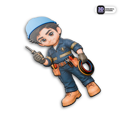 ELECTRICIAN Stickmadly