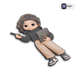 FEMALE ASSISTANT Stickmadly