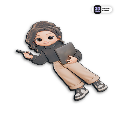 FEMALE ASSISTANT Stickmadly