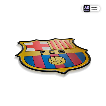 F.C. Barcelona Metallic logo Stickmadly