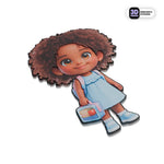 CHIBI PRE-SCHOOL GIRL Stickmadly