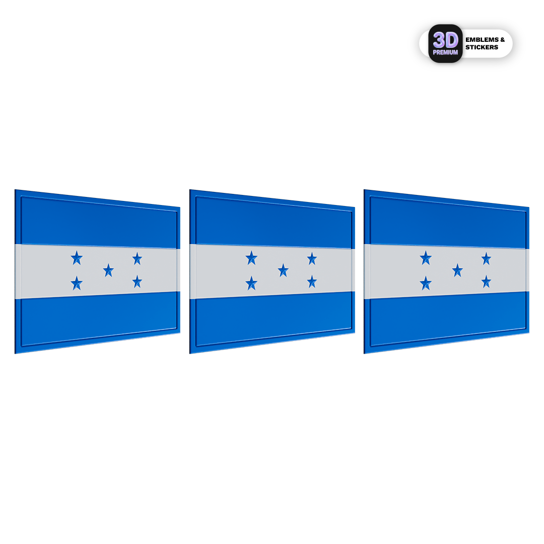 HONDURAS EMBLEM PACK Stickmadly