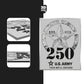 250TH ANNIVERSARY BLACK/ SILVER - Stickmadly
