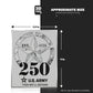 250TH ANNIVERSARY BLACK/ SILVER - Stickmadly