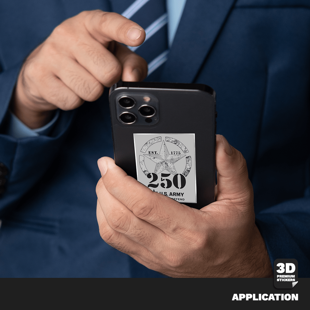 250TH ANNIVERSARY BLACK/ SILVER - Stickmadly
