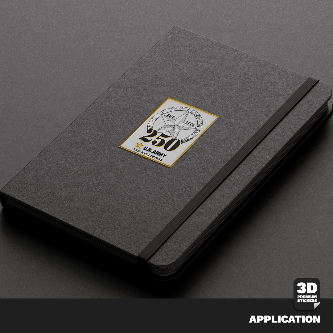 250TH ANNIVERSARY BLACK/GOLD - Stickmadly