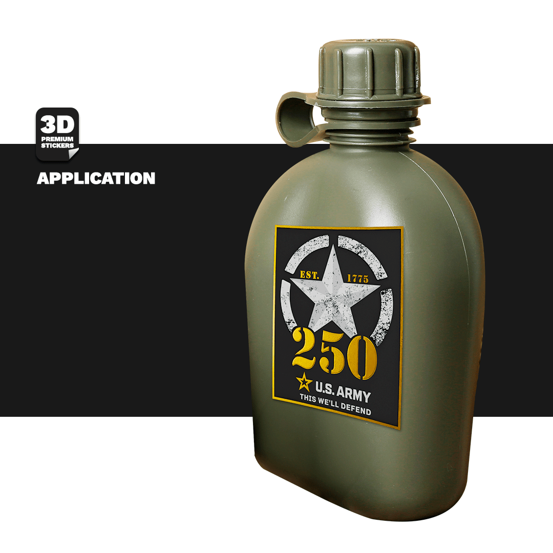 250TH ANNIVERSARY GOLD - Stickmadly
