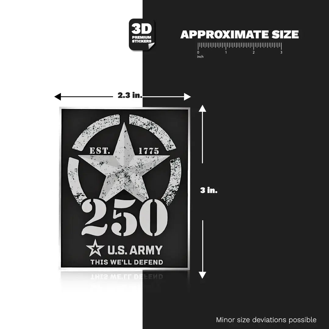 250TH ANNIVERSARY WHITE/SILVER - Stickmadly