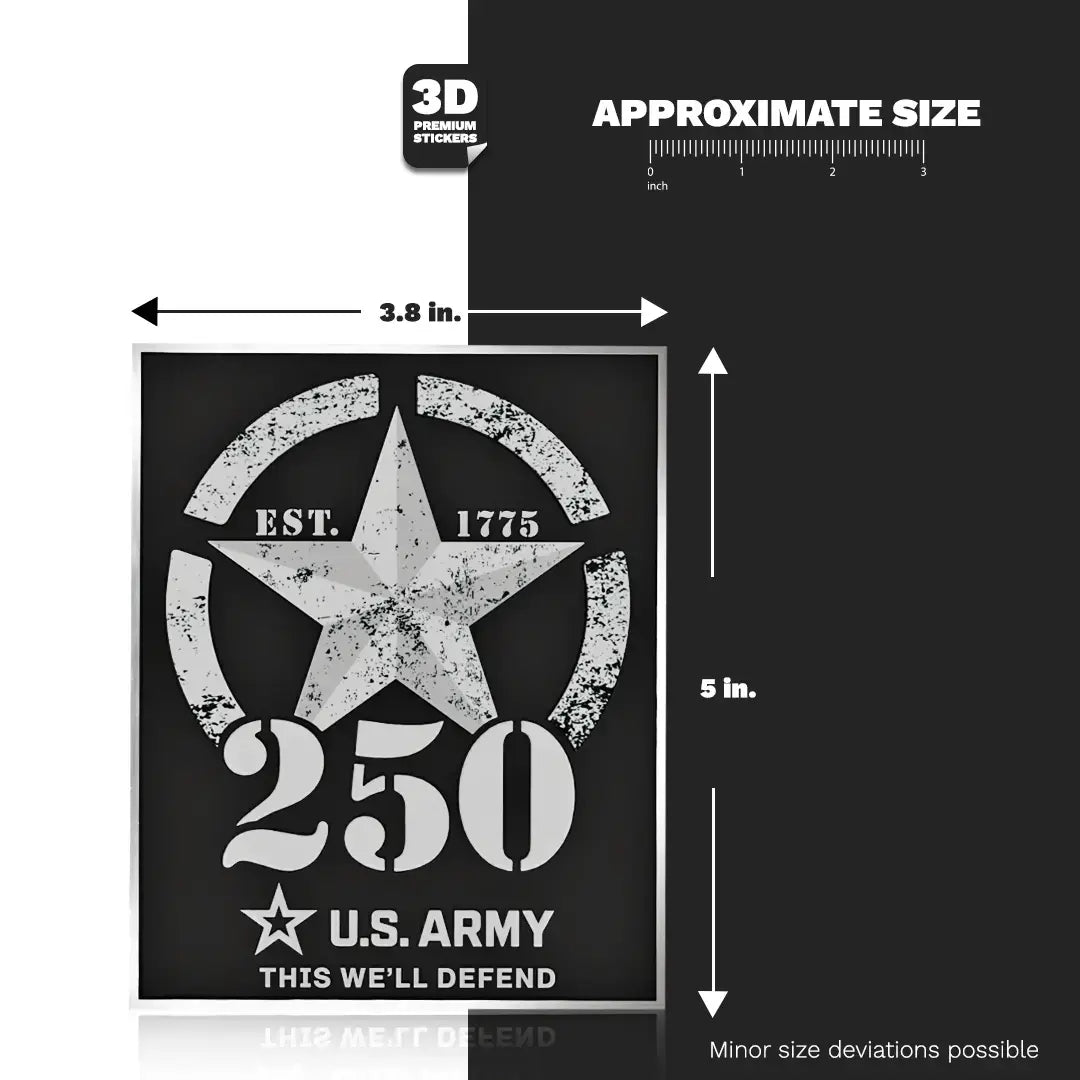 250TH ANNIVERSARY WHITE/SILVER - Stickmadly
