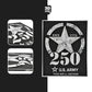 250TH ANNIVERSARY WHITE/SILVER - Stickmadly
