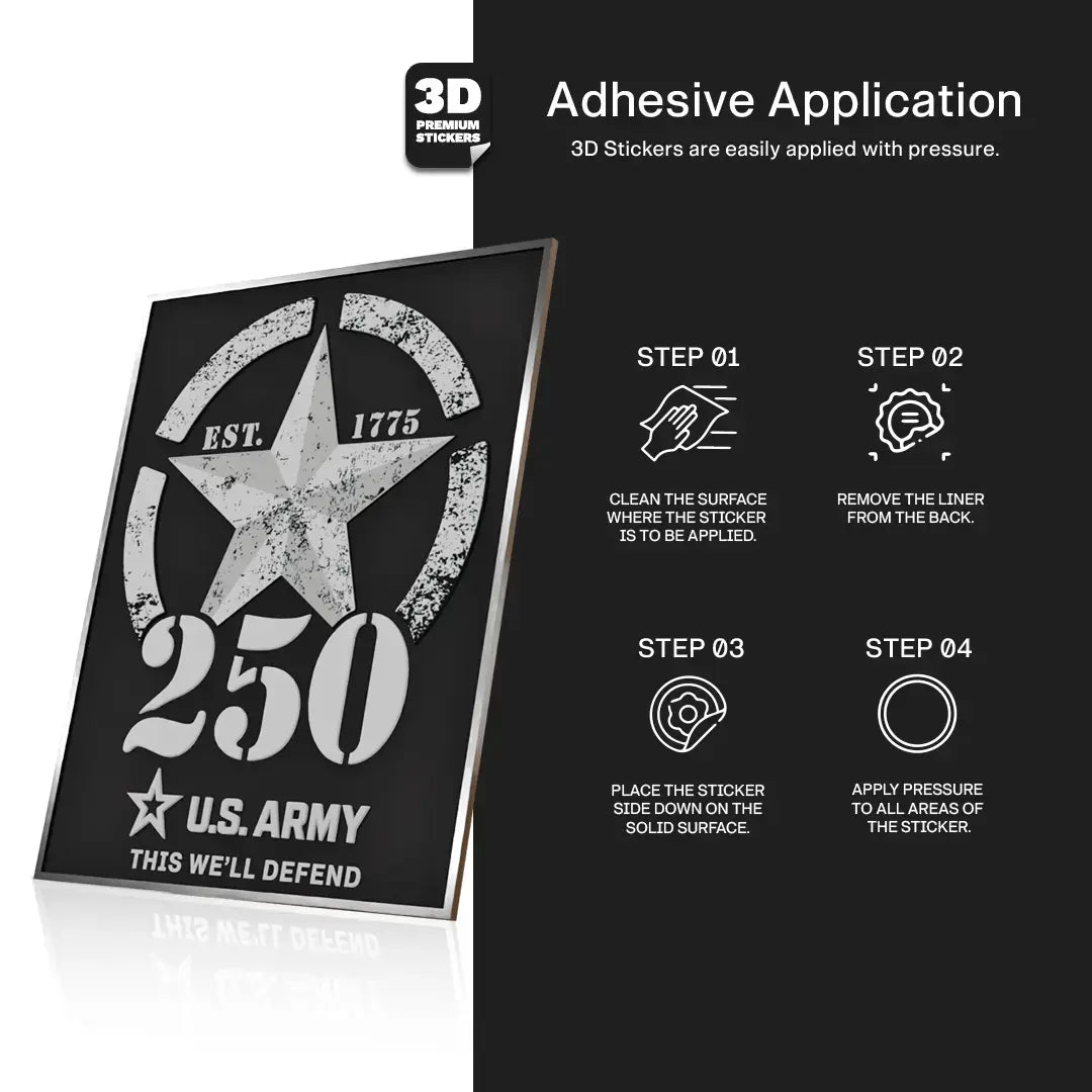 250TH ANNIVERSARY WHITE/SILVER - Stickmadly