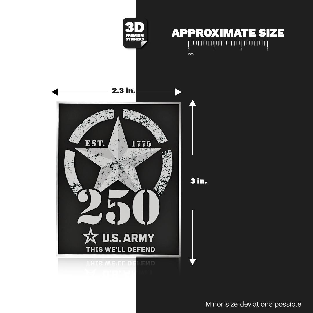 250TH ANNIVERSARY WHITE/SILVER - Stickmadly