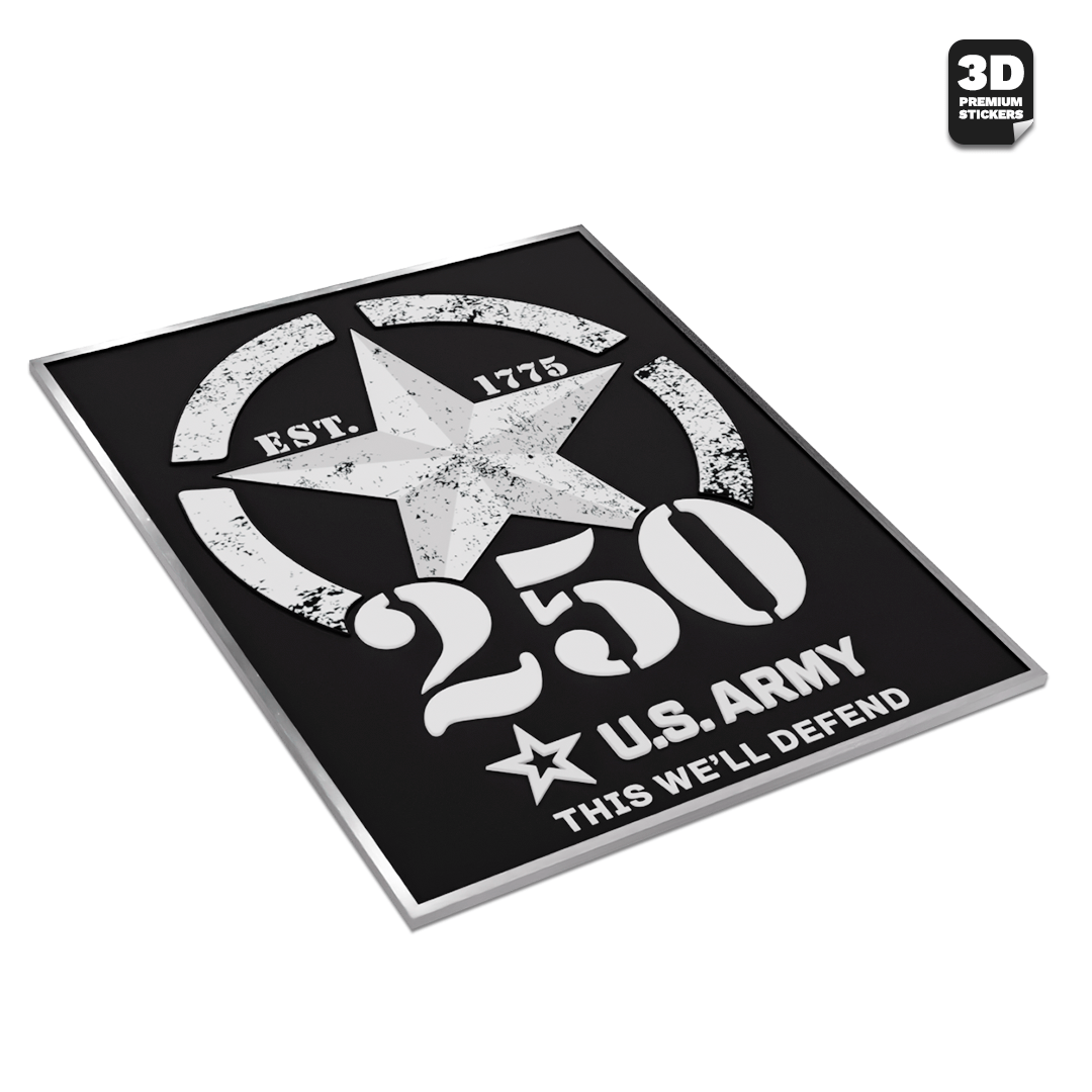 250TH ANNIVERSARY WHITE/SILVER - Stickmadly