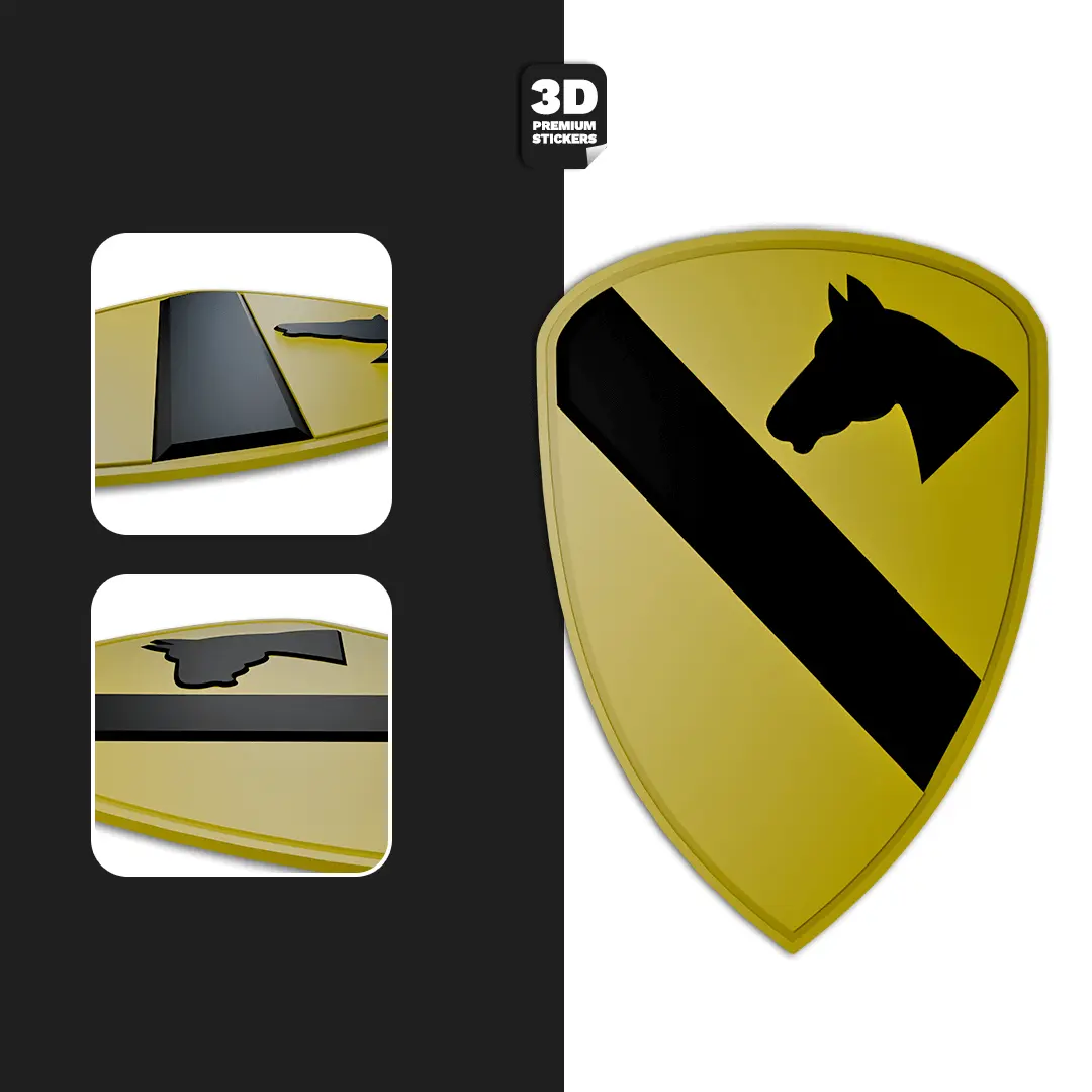 1ST Cavalry Division Stickmadly