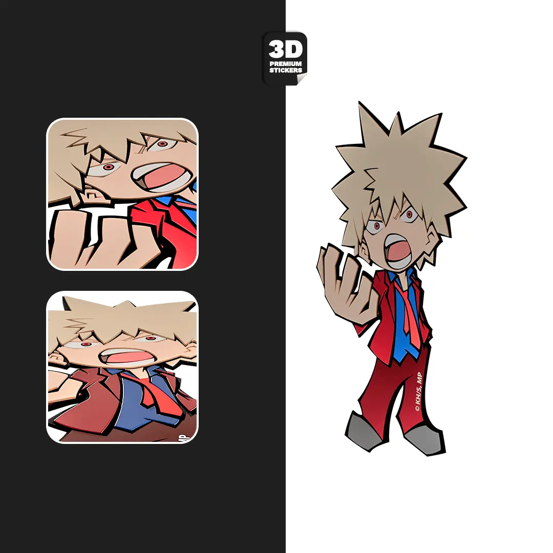Katsuki Bakugo (Season 4) Stickmadly