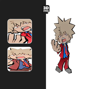 Katsuki Bakugo (Season 4) Stickmadly