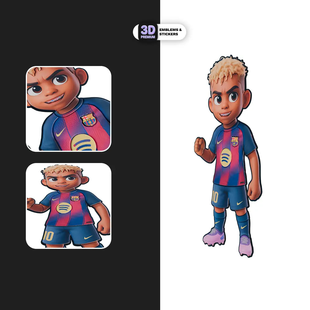 LAMINE YAMAL - Chibi Stickmadly
