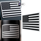 USA FLAG FULL WHITE & BLACK Stickmadly