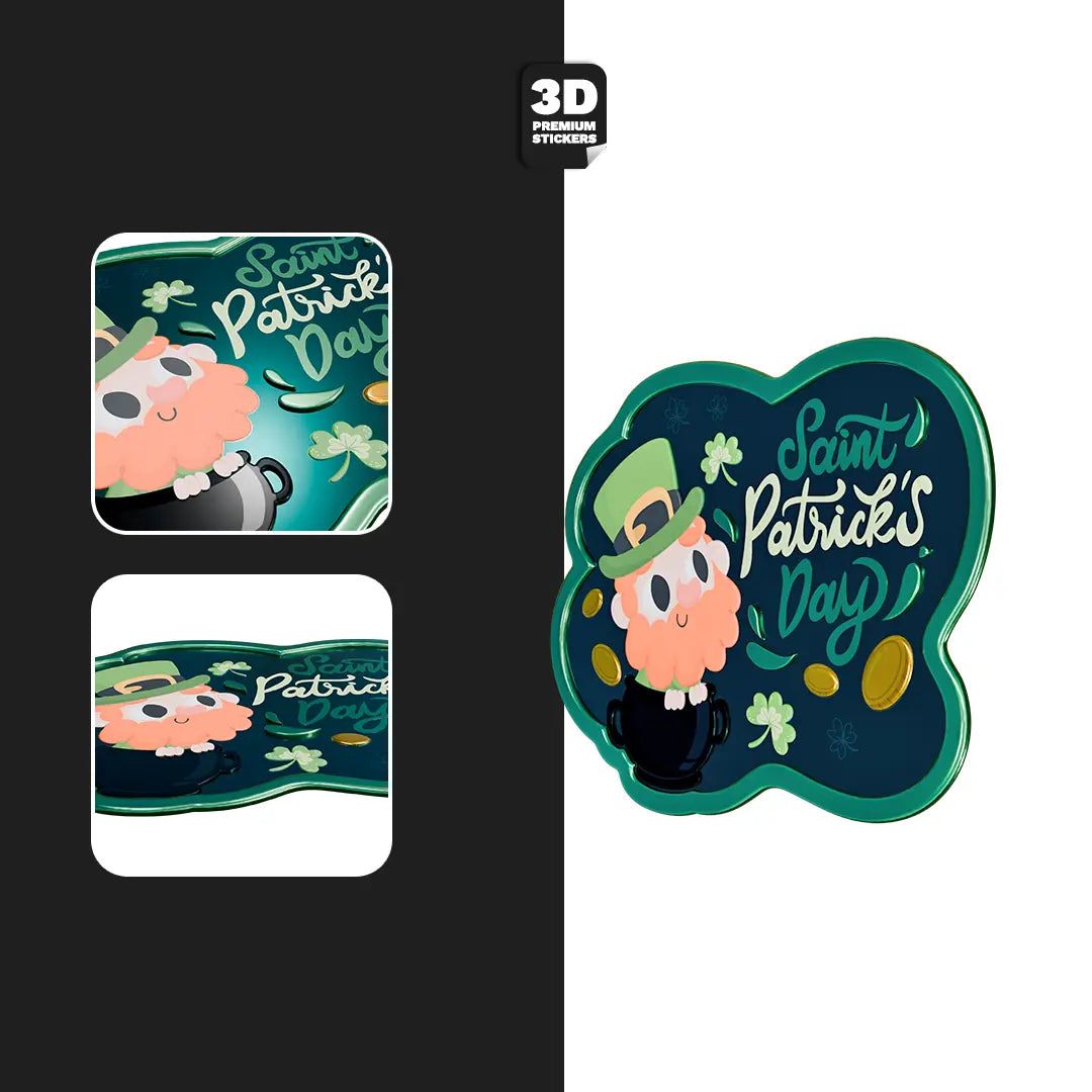 SAINT PATRICK'S DAY Stickmadly