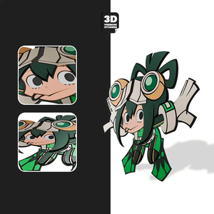 Tsuyu Asui (Season 7) Stickmadly